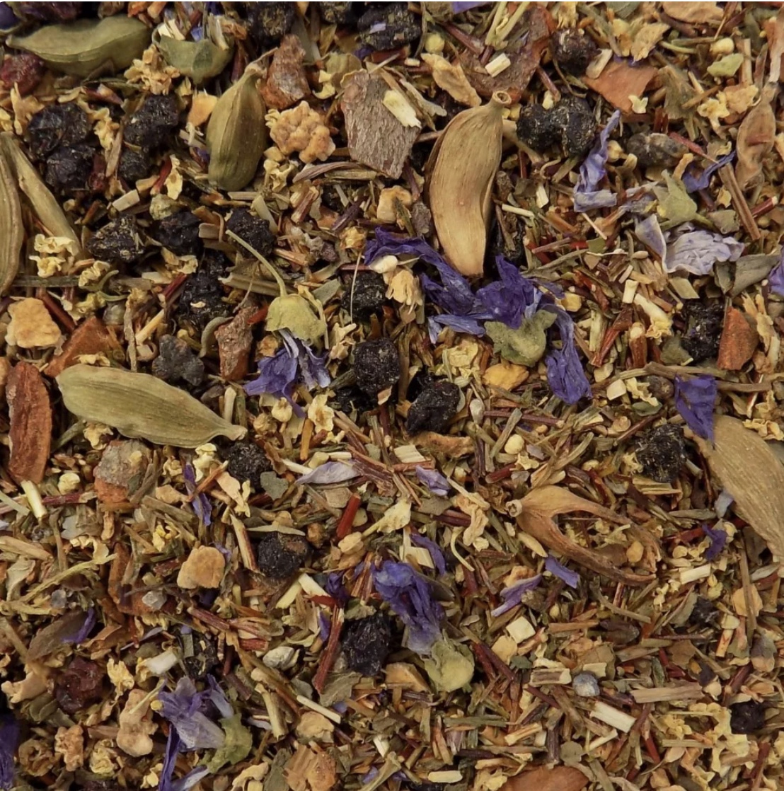 Elderflower Ginger Ayurvedische Thee