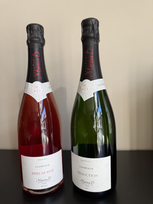 Duo Marina D. : Champagne Séduction & Perle de Rosé