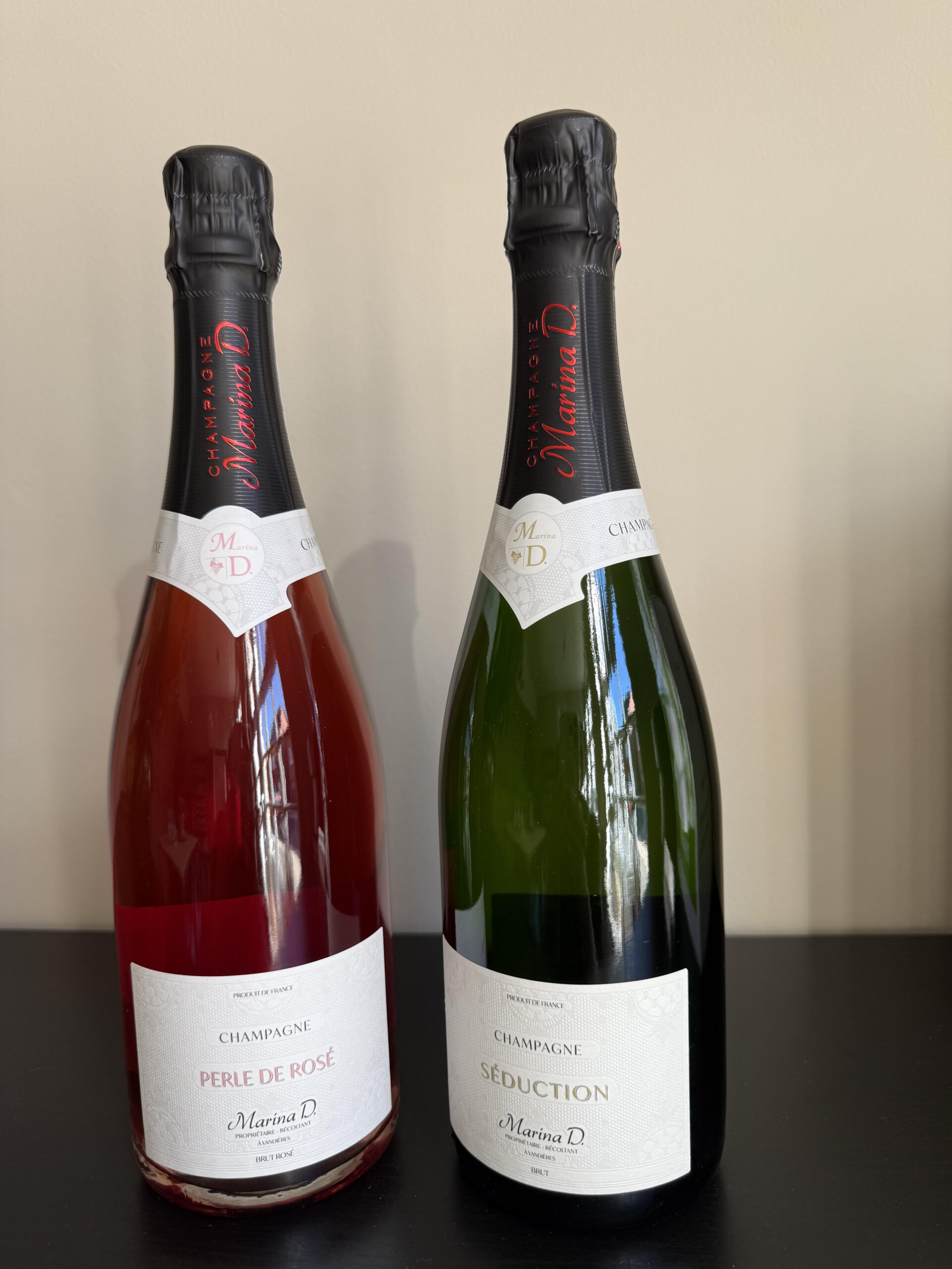 Duo Marina D. : Champagne Séduction & Perle de Rosé